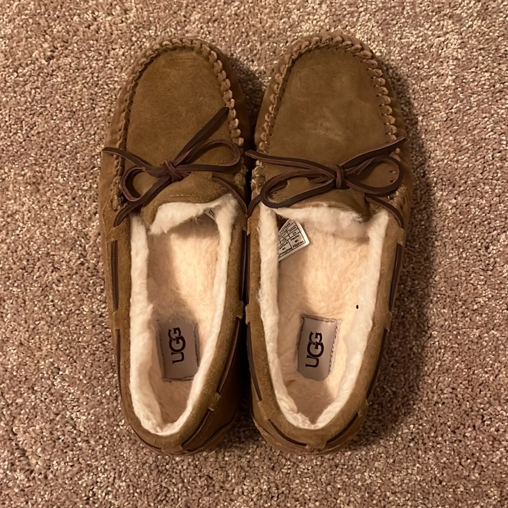 Women’s UGG moccasin slippers